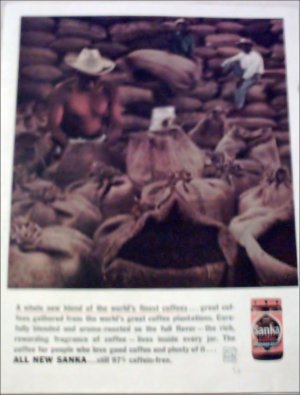 1961 Sanka Coffee ad #1
