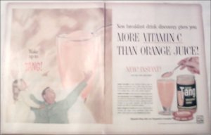 Tang Orange Juice Introductory ad