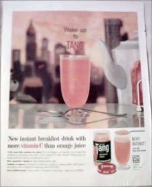 1959 Tang Orange Juice ad