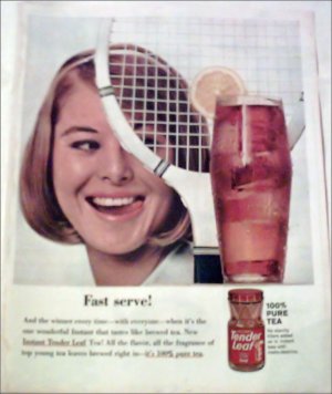 1963 Tender Leaf Tea ad #1