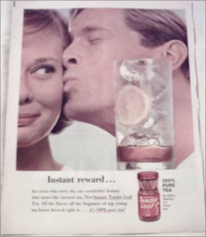1963 Tender Leaf Tea ad #2