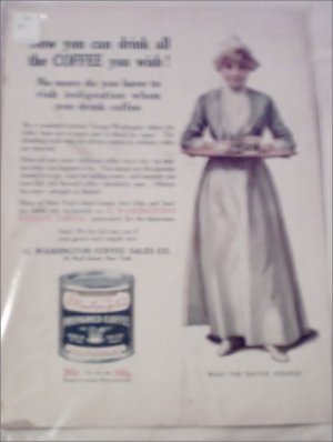 1914 G. Washingtons Instant Coffee ad