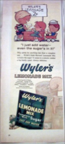 Wylers Lemonade ad #1