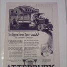 1920 Atterbury Flatbed Truck ad