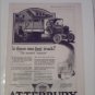 1920 Atterbury Flatbed Truck ad