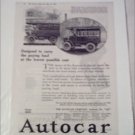 1919 Autocar Truck ad