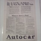 1920 Autocar Truck ad