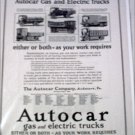 1924 Autocar Truck ad #1