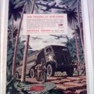 WW II Autocar Army Tanker Truck ad