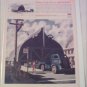 WW II Autocar Flatbed Tractor Trailer Truck ad