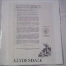 1920 Clydesdale Trucks ad