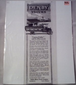 1915 Denby Truck ad #2