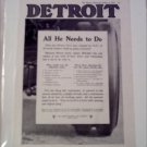 1919 Detroit Truck ad