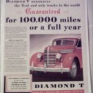 1940 Diamond T Truck ad