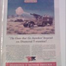 1943 Diamond T 105 MM Tank Destroyer ad