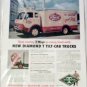 1954 Diamond T Tilt-Cab Truck ad for Pearl Beer