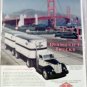 Diamomd T  Model 910 Tractor Trailer Truck at Golden Gate Bridge ad