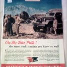 1943 Diamond T Military Truck ad