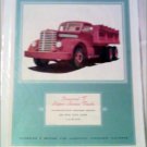 1940 Diamond T Dump Truck ad