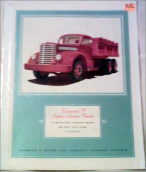 1940 Diamond T Dump Truck ad