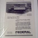 1917 Federal Truck ad #1