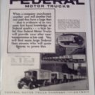 1924 Federal Truck ad