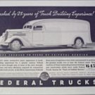 1935 Federal Truck ad