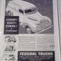 1940 Federal Panel Delivery Truck ad