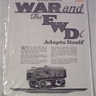 1918 FWD Truck ad