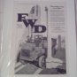 1920 FWD Dump Truck ad