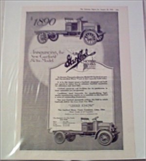 1919 Garford Truck ad #4