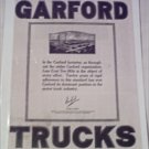 1920 Garford Truck ad
