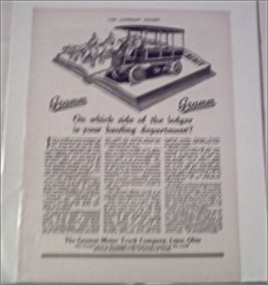 1912 Gramm Truck ad #1
