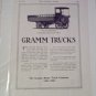 1912 Gramm Truck ad #2