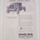 1920 Oneida Truck ad
