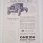 1920 Oneida Truck ad