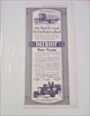 1920 Patriot Truck ad