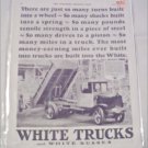 1927 White Dump Truck ad