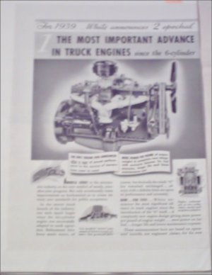 1939 White Truck ad