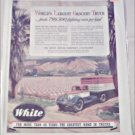 1941 White Tractor Trailer Truck ad