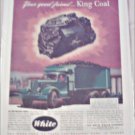 1946 White Coal Truck ad