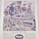 1946 White Bus ad
