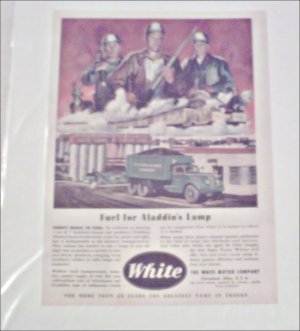 1946 White Coal Truck ad