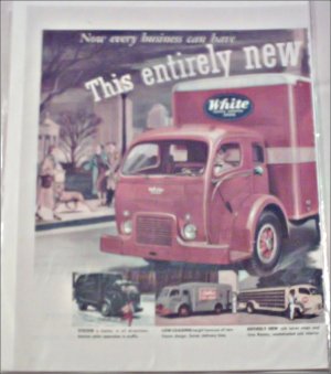 White 3000 Truck ad