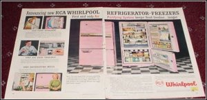 1957 Whirpool Refrigerator ad