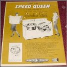 Speed Queen Washer Dryer 50th Anniversary ad