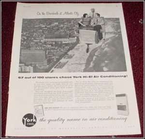 1956 York AC ad