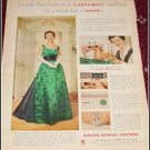 Singer Slantomatic Sewing Machine ad