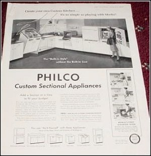 1956 Philco Appliances ad