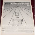 1958 Necchi Sewing Machine ad